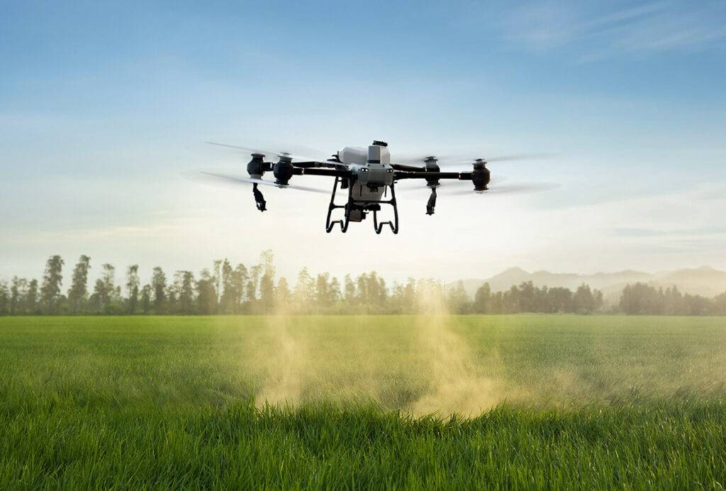 Agras T50 Spray Drone - Crop spraying