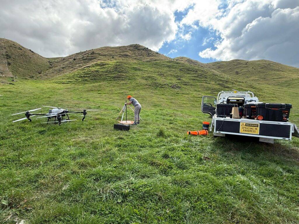 Spray Drone Setup